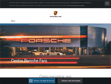Tablet Screenshot of porsche-faro.com
